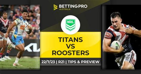 titans vs roosters 2023